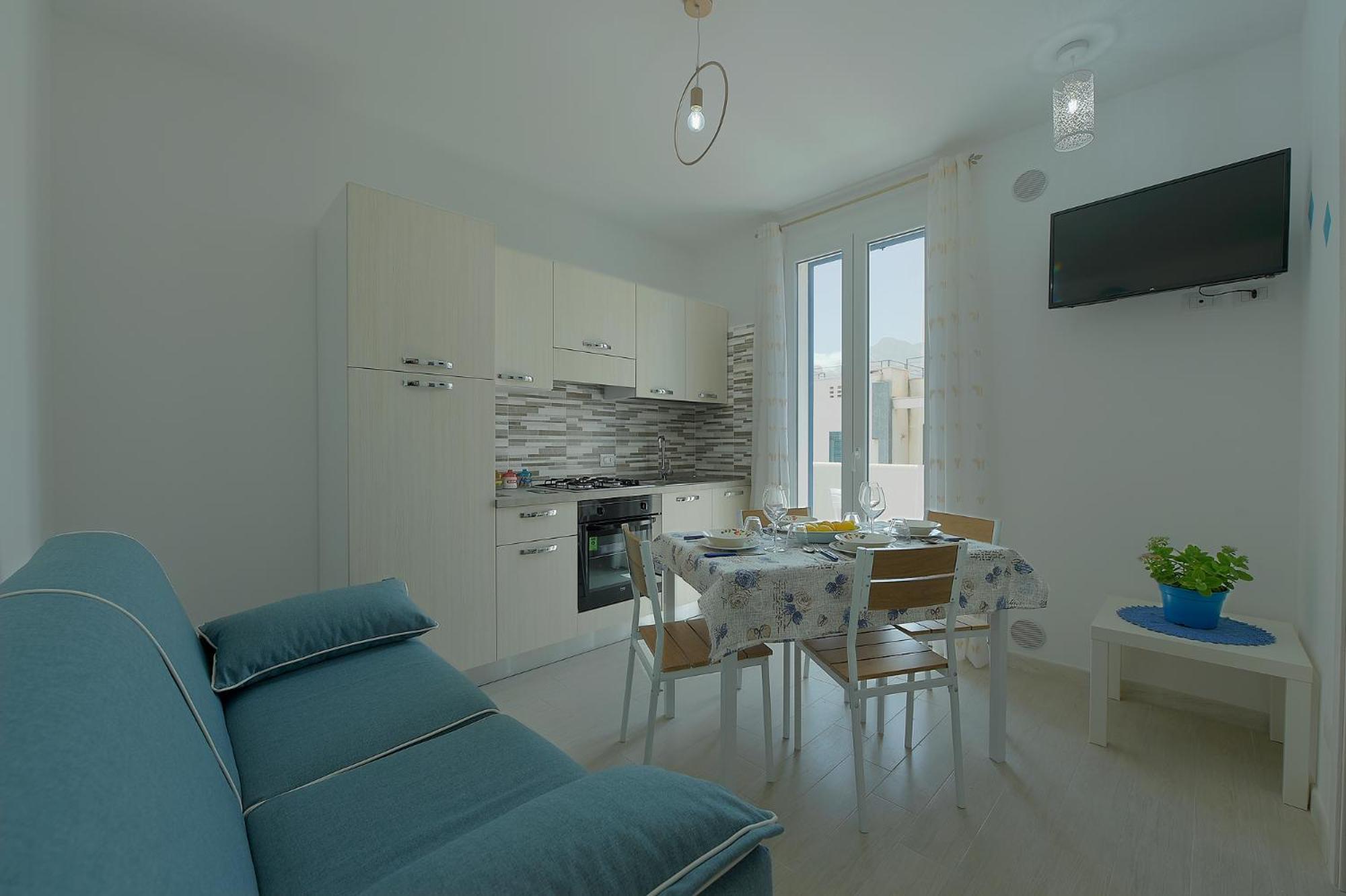 Isule Apartments San Vito Lo Capo Rum bild